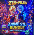 Anime pack stl.2TB file