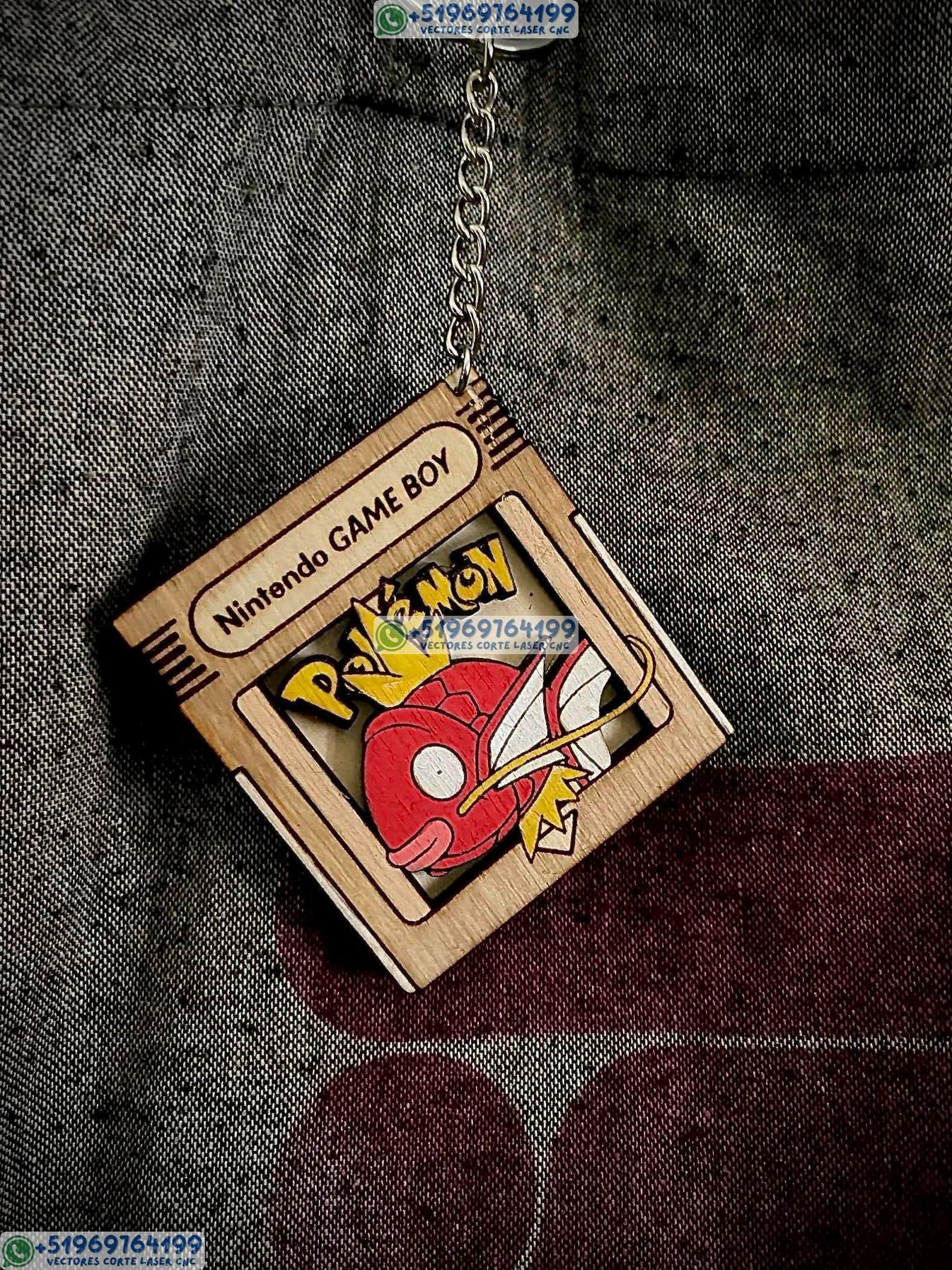 PORTACHIAVE POKEMON GAMEBOY