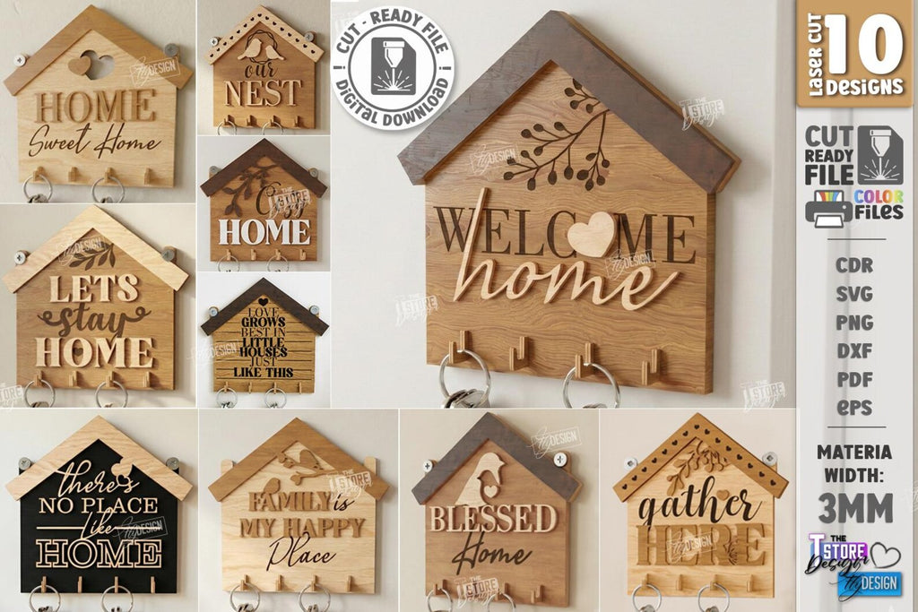 SET DI APPENDI CHIAVE HOME