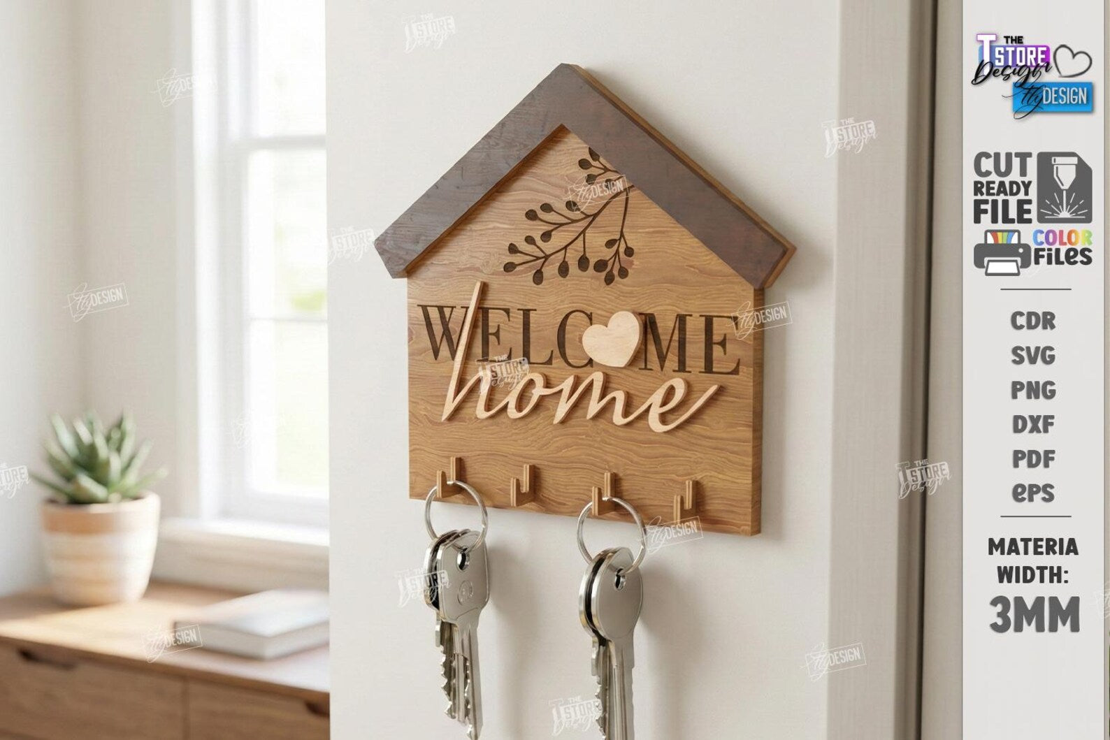 SET DI APPENDI CHIAVE HOME