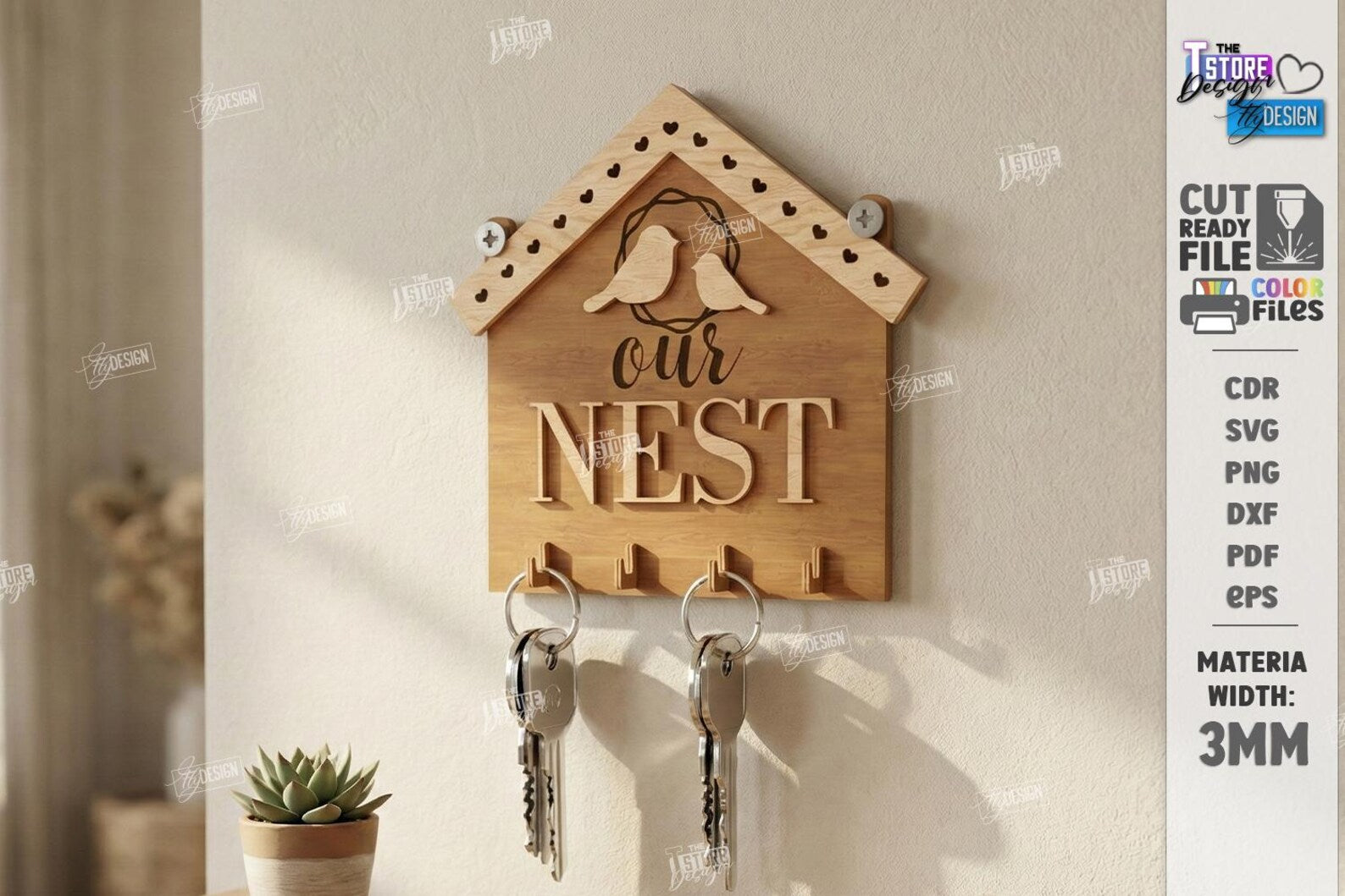 SET DI APPENDI CHIAVE HOME