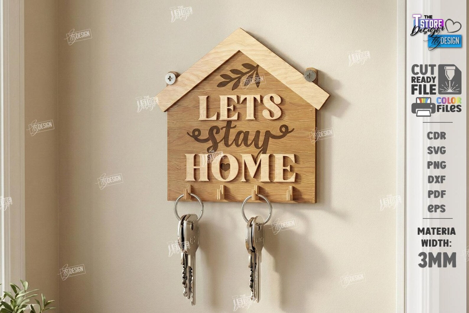 SET DI APPENDI CHIAVE HOME