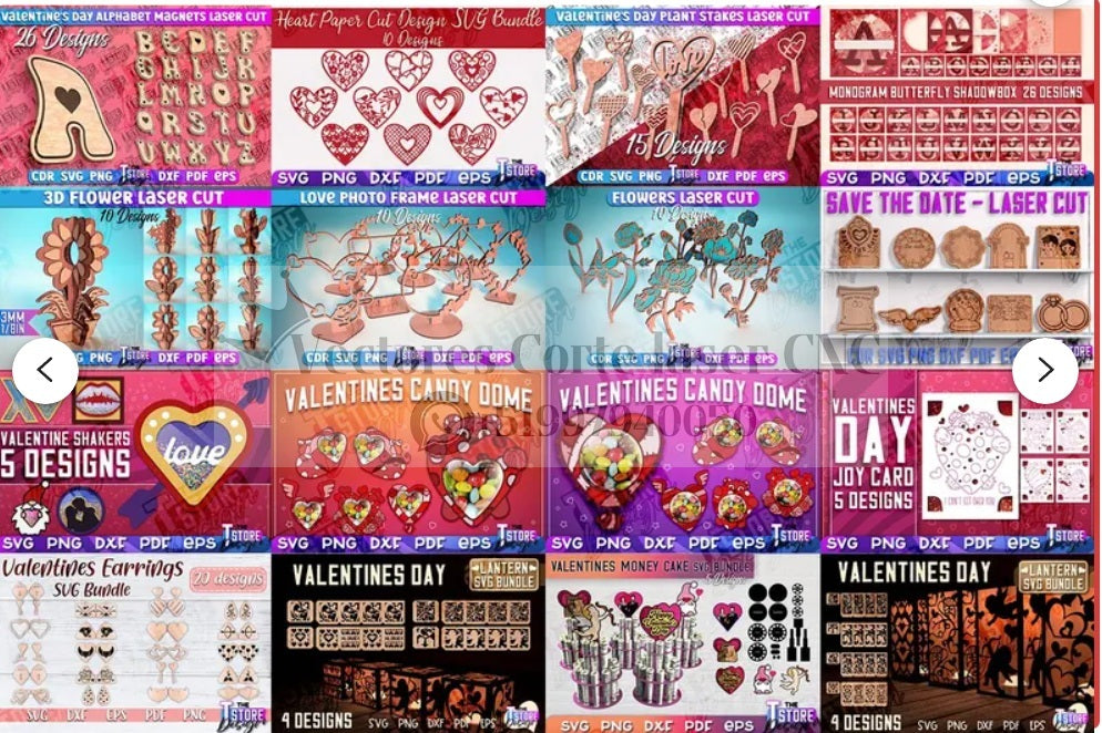 MEGA PACK SAN VALENTINO