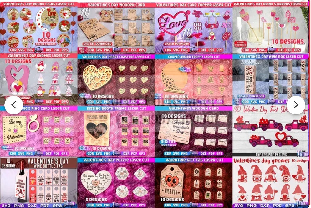 MEGA PACK SAN VALENTINO