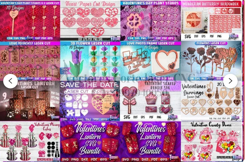 MEGA PACK SAN VALENTINO