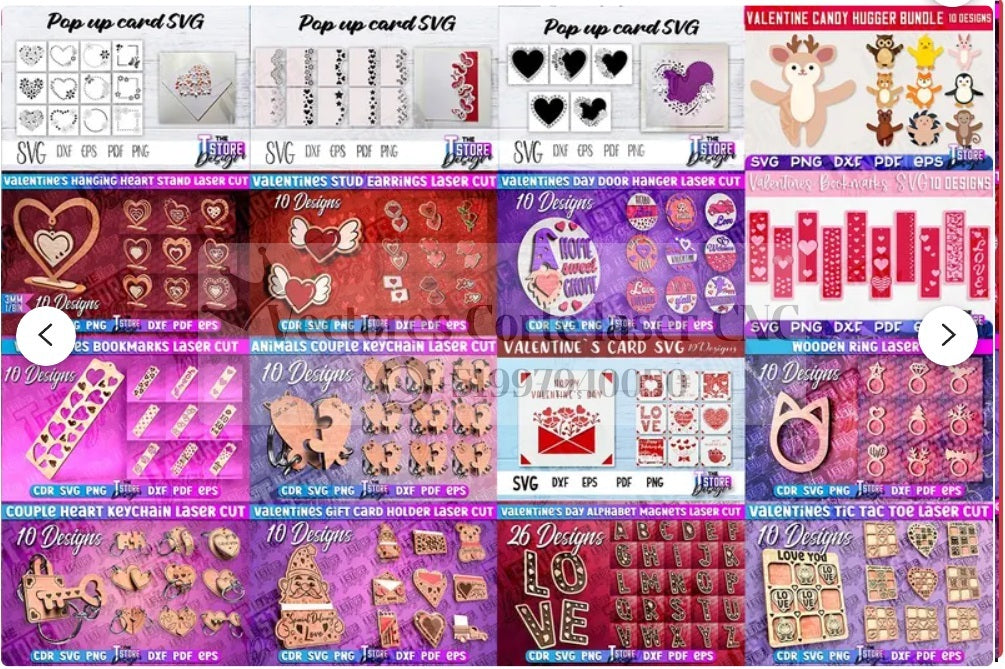 MEGA PACK SAN VALENTINO