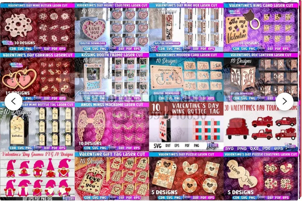 MEGA PACK SAN VALENTINO