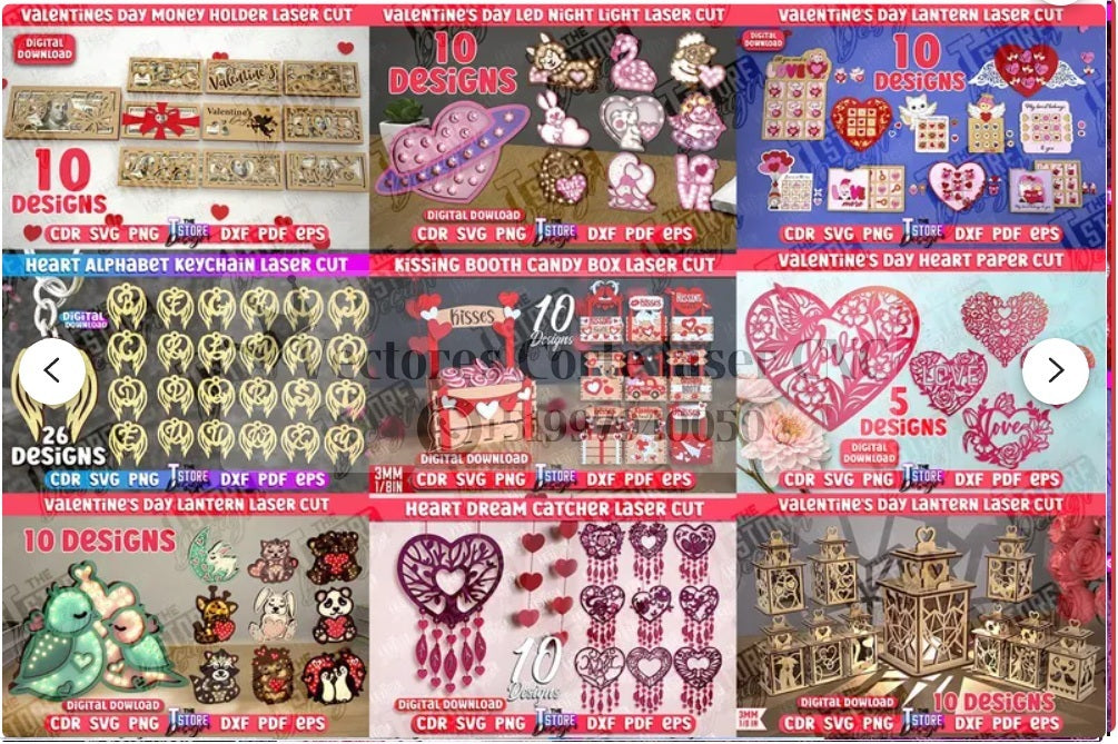 MEGA PACK SAN VALENTINO